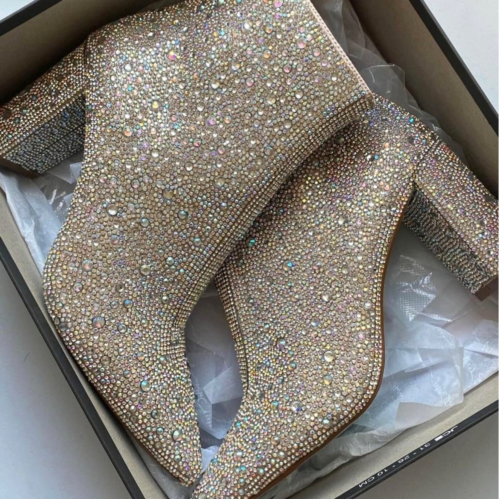 Betsey Johnson Sparkle Boot